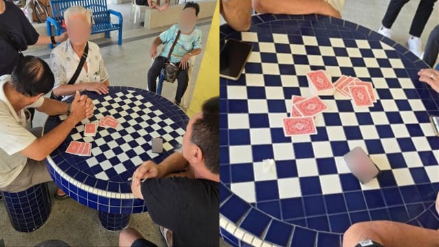 五名男子公共场所非法聚赌被调查