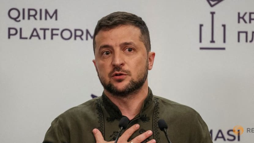 Zelenskyy says Russia targeted gas facilities that secure EU supply Zelenskyy says Russia targeted gas facilities that secure EU supply