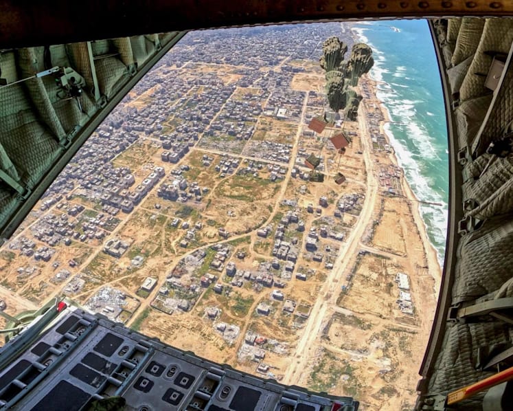 Singapore completes first humanitarian aid airdrop into Gaza
