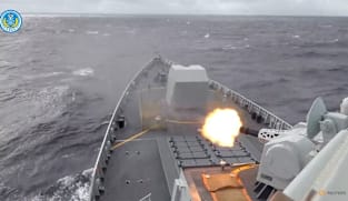 China launches war games around Taiwan as island vows to defend democracy