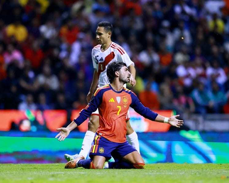 Spain beat Peru 3-1 in friendly as World Cup fever grips Puebla
