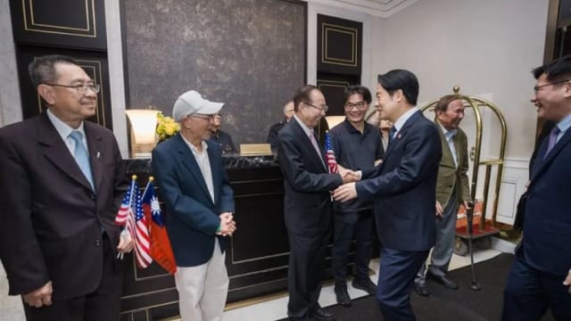 赖清德率团过境美国 中国大陆强烈谴责