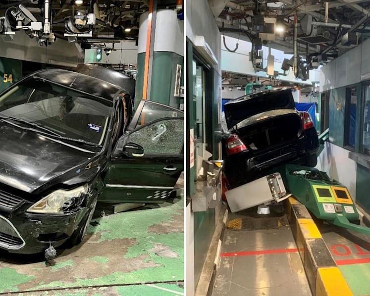 3 arrested after attempting to evade Tuas Checkpoint clearance while entering Singapore