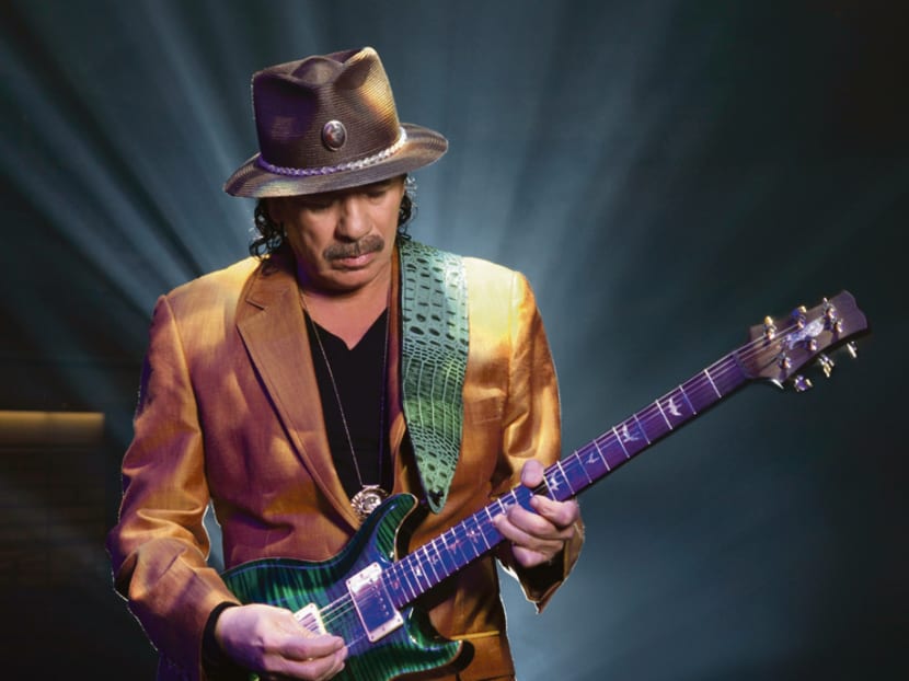 Carlos Santana: ‘It’s almost like the guitar plays itself.’
