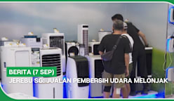 BERITA (7 Sep) | Jerebu SG: Jualan pembersih udara melonjak