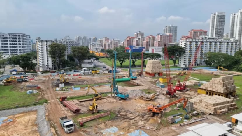 New BTO flats under construction at Sin Ming, first project in area in more than 30 years