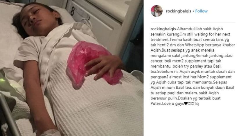 Puteri Balqis sakit jantung; Anuar Zain mohon doa peminat