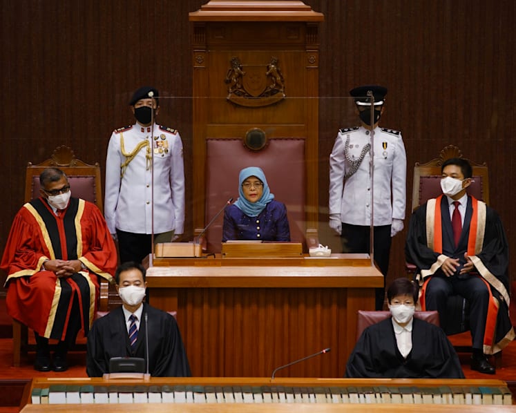 Preserving jobs, addressing S’poreans’ anxieties over competition with foreigners, among top priorities for Govt: President Halimah
