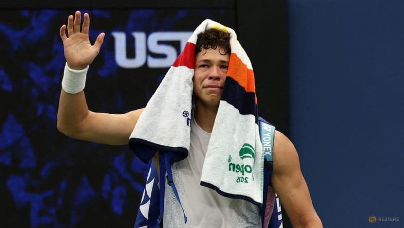 Tears flow and records fall as injury woes rock US Open