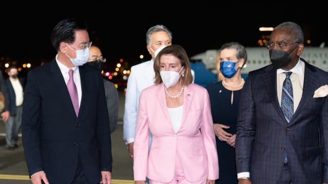 佩洛西：亚洲之行不是为了改变台海及亚太现状