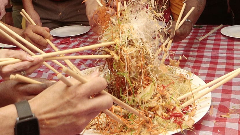 Disposable utensils, creative yusheng dishes: Restaurants find ways to obey Covid-19 rules for Chinese New Year