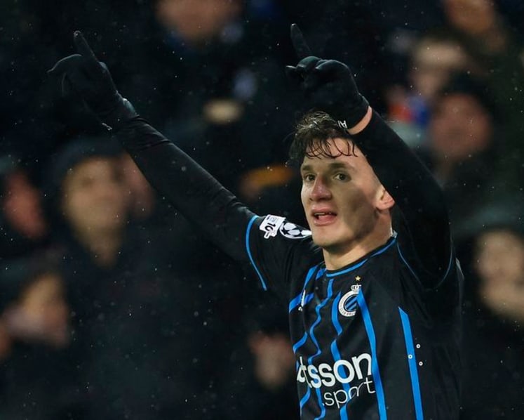 Club Brugge equalise late to force 3-3 home draw with Atletico Madrid