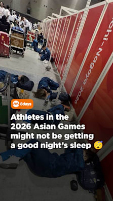 some of the beds look worse than army bunks ngl #8dayssg #8dayssgtrending #sgtiktok #mediacorpasiangames2026  #asiangames2026 