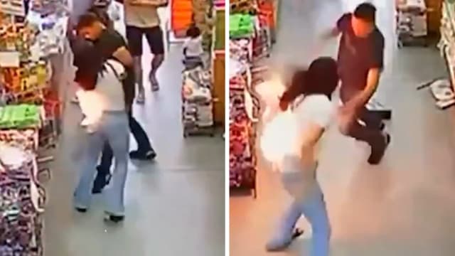 巴西女子手机突爆炸 牛仔裤冒火二级烧伤