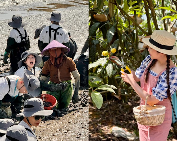 We went digging for clams in black mud in this Chinese city where Putien restaurants get their fresh produce