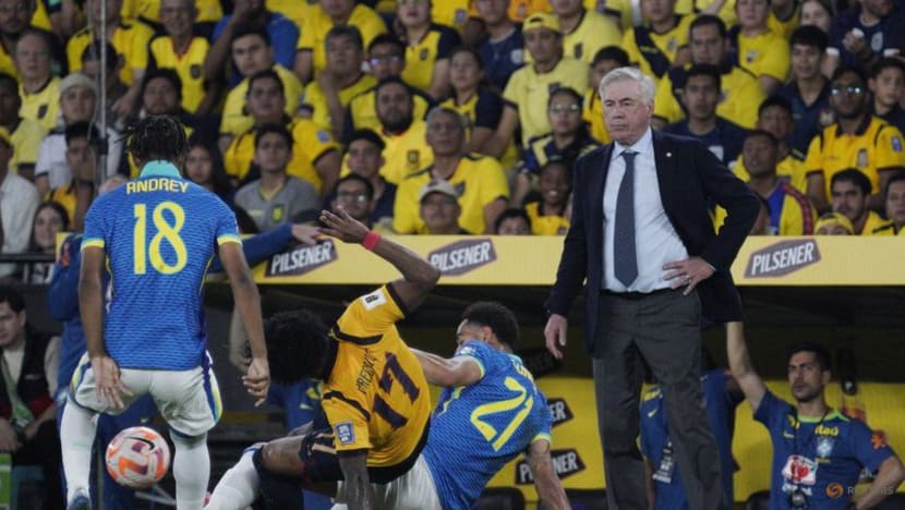Lacklustre Ancelotti debut as Brazil held to goalless draw at Ecuador