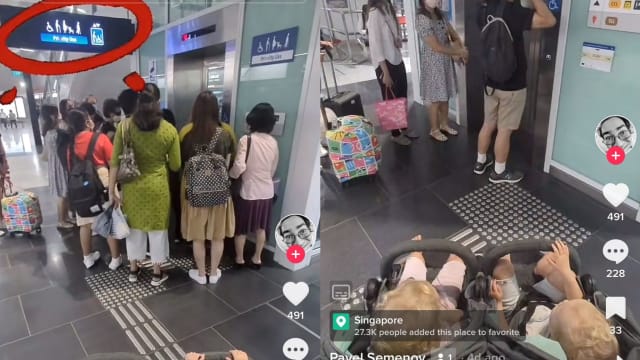 推婴儿车没人理！本地人无视优先使用告示牌？