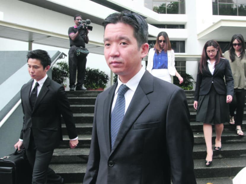 Howard Shaw leaving the Subordinate Courts on June 27, 2012. TODAY file photo