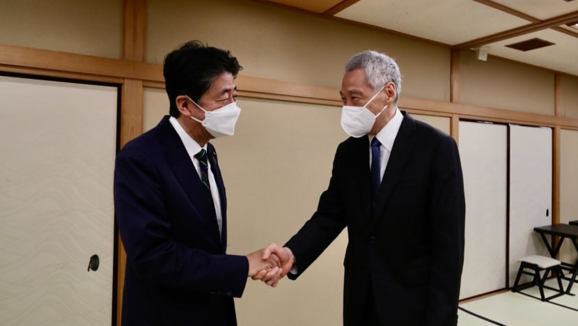 'Deeply shocking and distressing': PM Lee offers condolences to Japan for ex-PM Shinzo Abe's death 