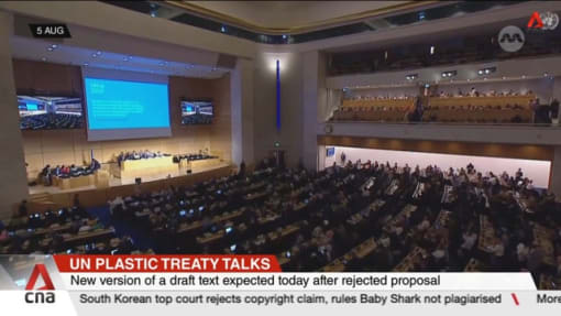 No agreement in sight as countries reject draft text of global plastic pollution treaty