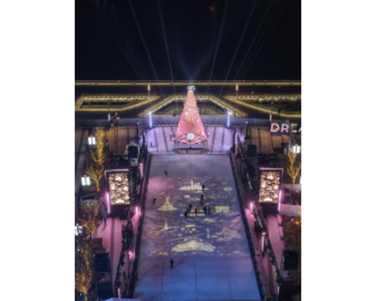 GATE M Dream Center creates "Winter Wonder Bund", illuminating Shanghai's new winter landmark