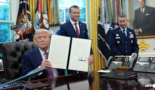 Trump hails Department of War rebrand as 'message of victory'