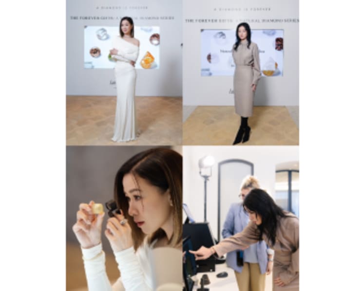 A Diamond is Forever And Lane Crawford Launch  "The Forever Gifts: A Natural Diamond Series"