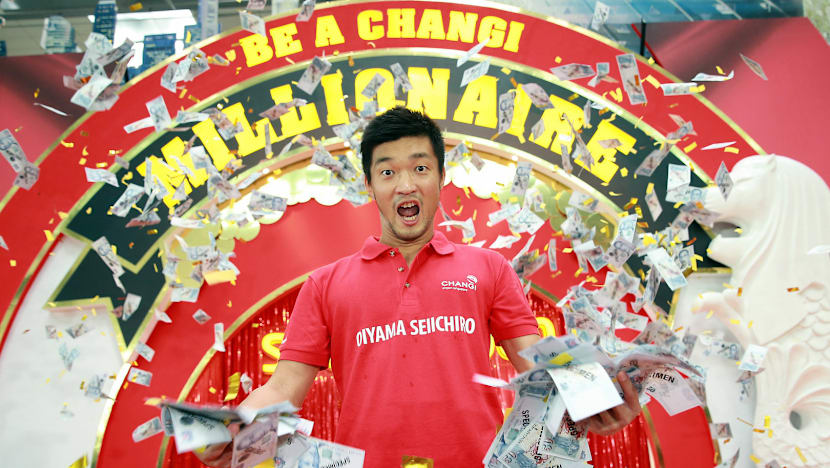 Japanese civil engineer wins Changi Airport’s millionaire draw