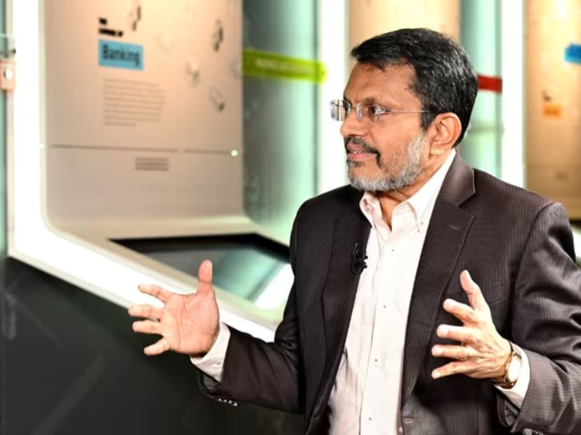 Mr Ravi Menon, managing director of Monetary Authority of Singapore, in an interview with CNA