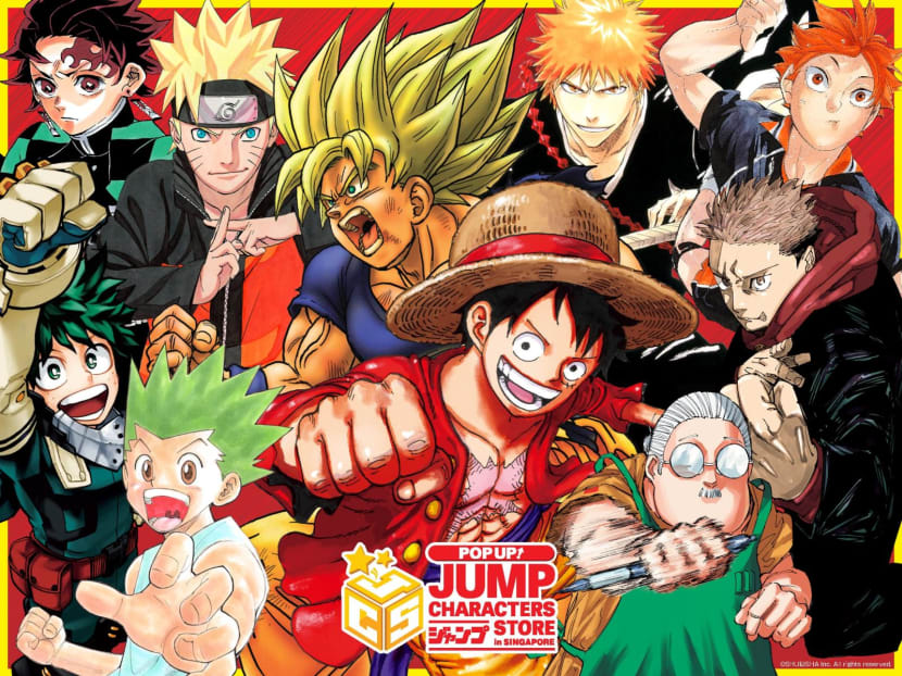 Jewel Changi Airport to have a Shonen Jump pop-up store featuring Dragonball, One Piece, Demon Slayer and more