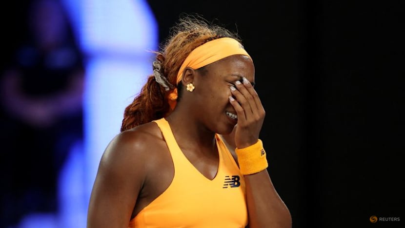 Gauff unhappy with Australian Open broadcasting video of her smashing racket after loss