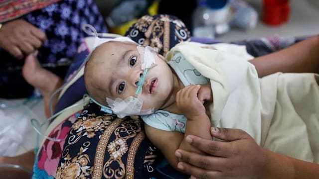 九个月以下婴儿感染麻疹人数激增 孟加拉紧急展开疫苗接种行动