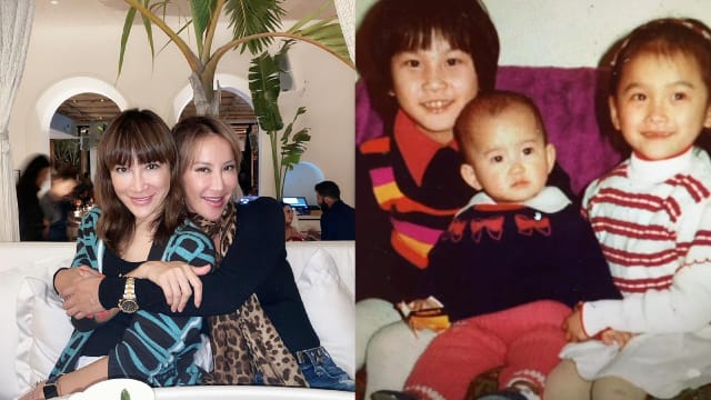 回忆和妹妹谈心互动　李玟二姐：不知道什么时候才不哭