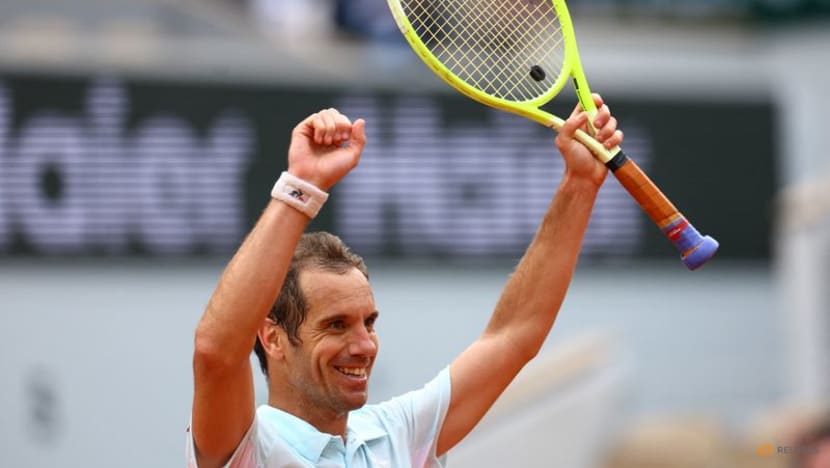 Gasquet delays retirement with French Open first-round win Gasquet delays retirement with French Open first-round win