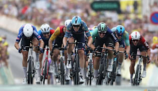 Triple stage winner Merlier exits Tour de France in stage 15