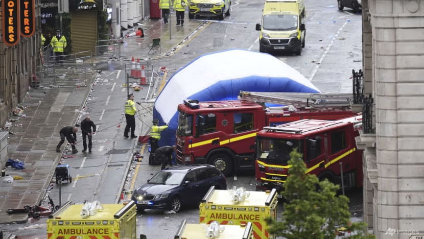 UK man charged with 7 offences after Liverpool crash
