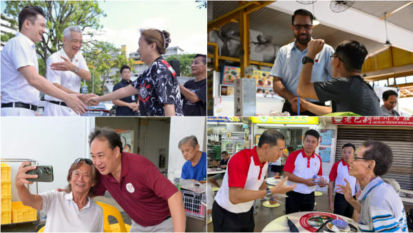 GE2025: Campaigning rolls into day 3 with walkabouts, meet-and-greets