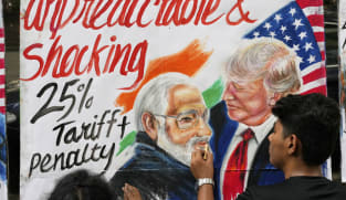 Trump says he will 'substantially' raise tariffs on India over Russia oil purchases