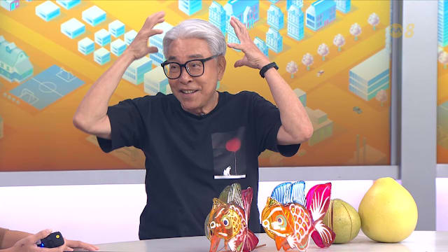 狮城有约 | 陈澍城这样庆中秋：柚子皮当帽子戴