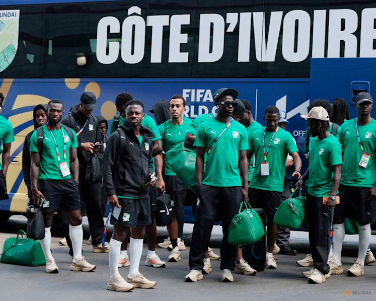 Ivory Coast make changes, Curacao keep same lineup