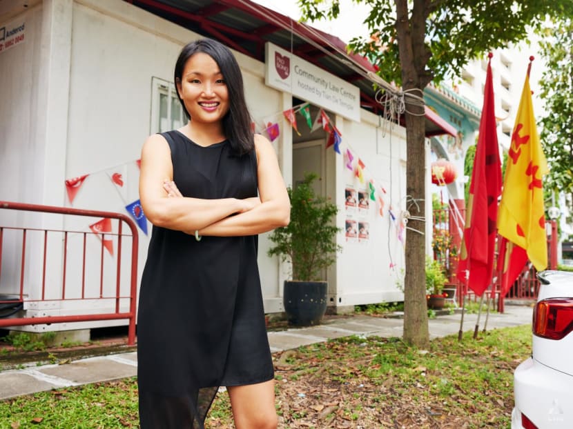 From a small container at a Hougang temple, this lawyer and her team bring legal access to the vulnerable