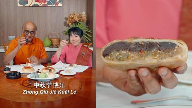 中秋节分享喜爱月饼口味 总统和夫人爱“大朥饼”