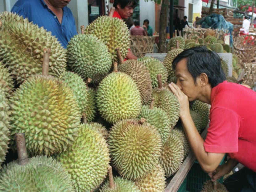 80,000 Monthong durians, weighing a combined 200,000kg, were snapped up by Chinese consumers on Alibaba’s Tmall platform within 60 seconds of them going online. 80,000 Monthong durians, weighing a combined 200,000kg, were snapped up by Chinese consumers on Alibaba’s Tmall platform within 60 seconds of them going online.