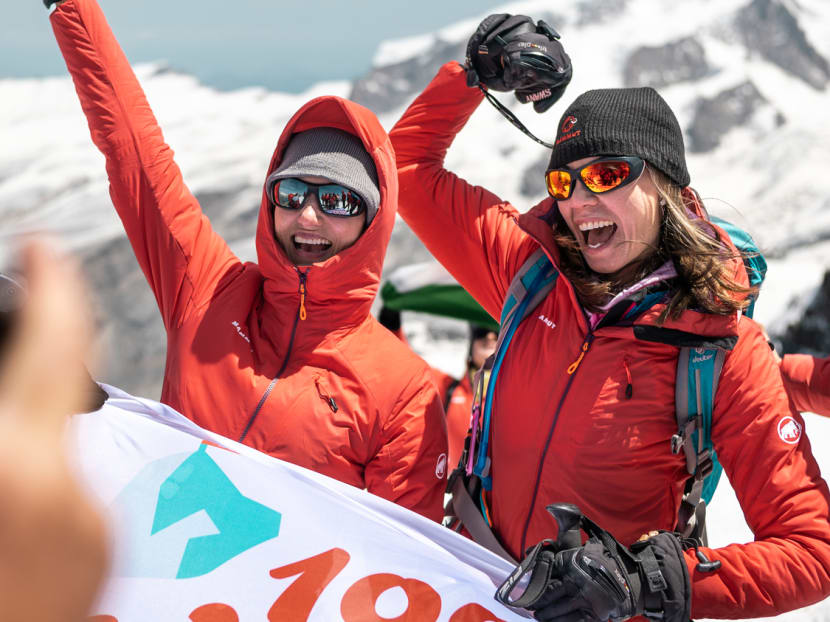 Actress and model Cindy Bishop on summiting a Swiss peak: ‘Travel is good for a woman’s soul’