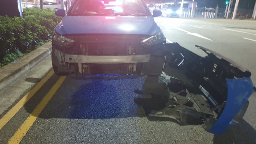 Man to be charged after refusing to stop for police check, drove against traffic and collided with taxi