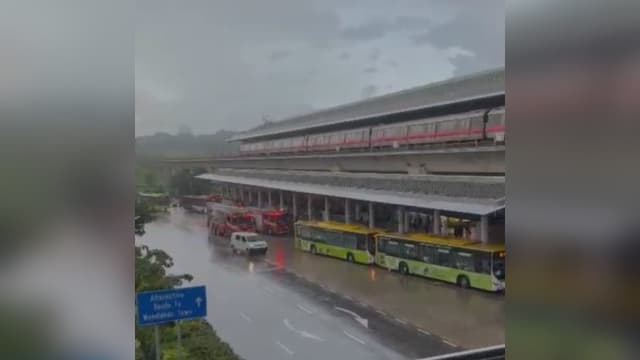 南北线轨道电箱被雷击 或因避雷器年久失修