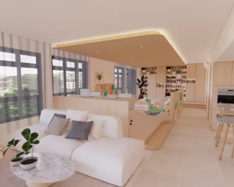 Open-concept HDB flats without partition walls to be piloted in October