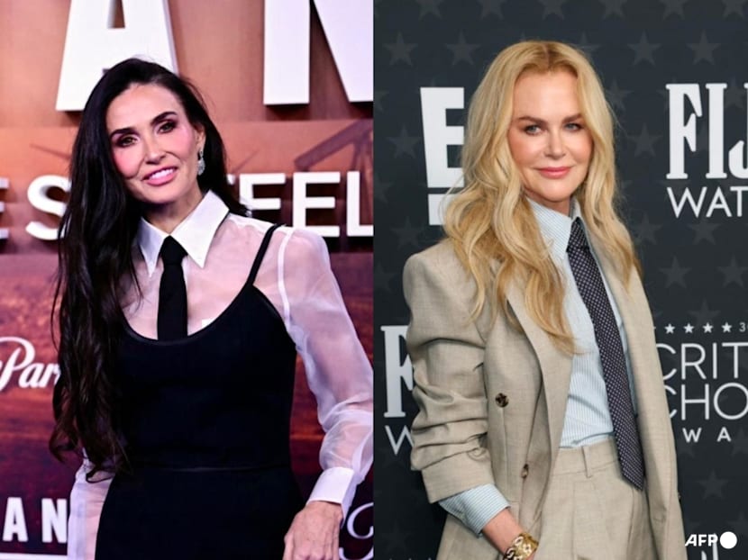 Power tie: Why Demi Moore, Nicole Kidman are reviving the necktie on red carpets as a feminist statement
