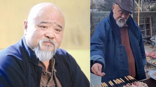 资深男星路边摆摊　卖天价烤肉串挨轰！