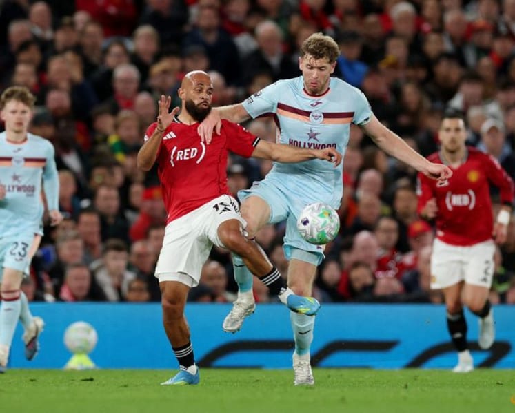 Man United set for Champions League return after 2-1 win over Brentford